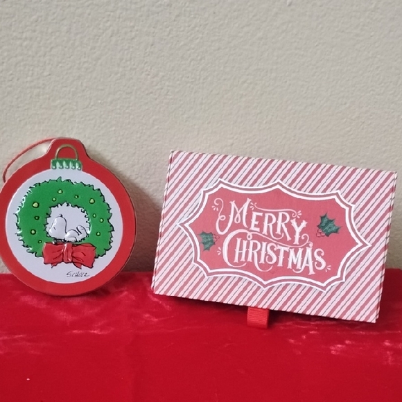 Unbeanded Other - D- NWOT Festive Holiday Shaped Ornament Box and Storage Box